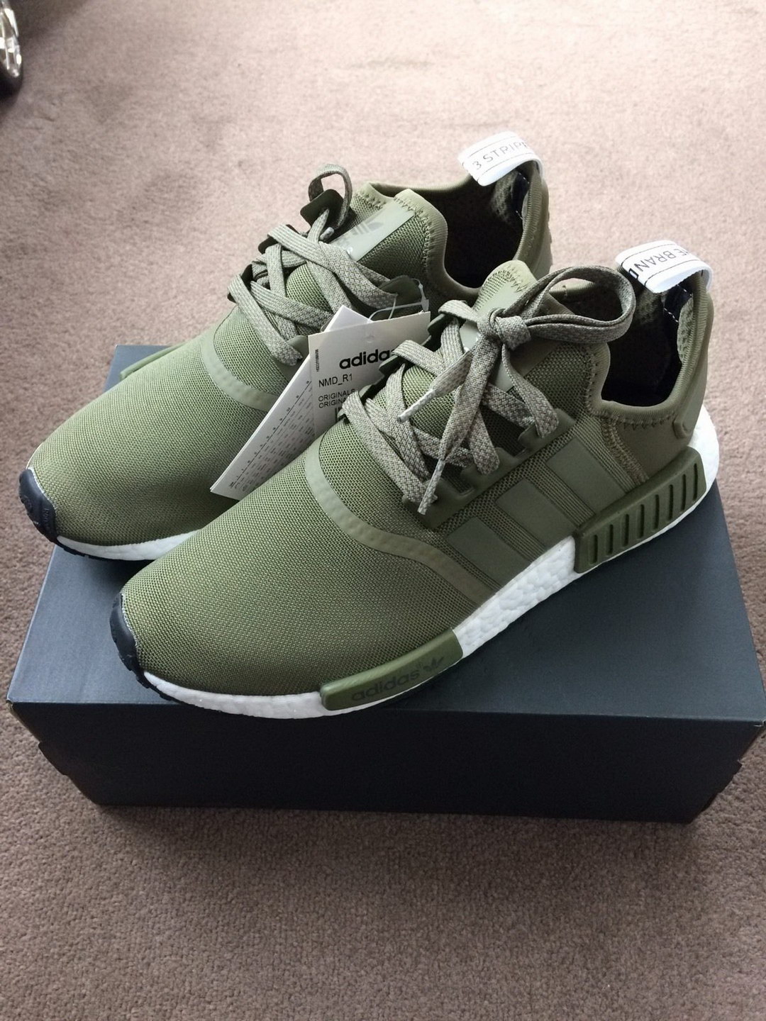 adidas nmd vert olive